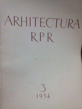 Arhitectura RPR, nr. 3