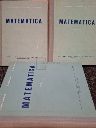 Matematica, 3 vol.