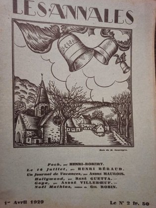 Les annales politiques et litteraires, nr. 2, 1 Avril 1929