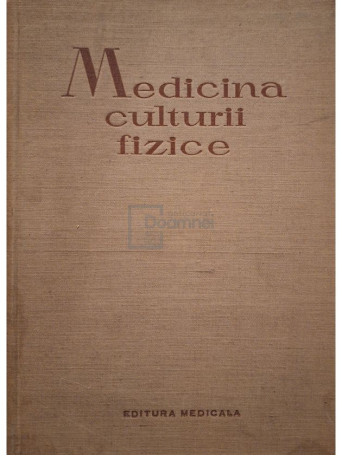 Fl. C. Ulmeanu (red.) - Medicina culturii fizice - 1958 - Cartonata