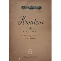 Kreutzer, vol. 42 - Studii