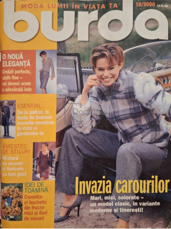 Revista de moda Burda, vol. 10/2000 - 2008 - Brosata