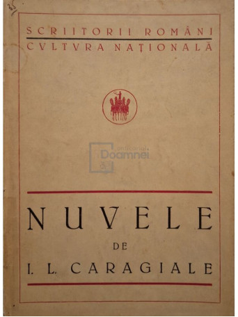 Ion Luca Caragiale - Nuvele - 1922 - Cartonata