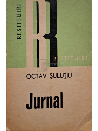 Octav Sulutiu - Jurnal - 1975 - Brosata