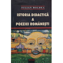 Istoria didactica a poeziei romanesti