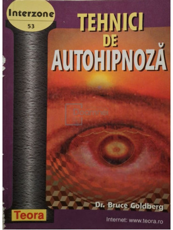 Bruce Goldberg - Tehnici de autohipnoza - 2000 - Brosata