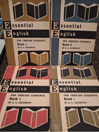 C. E. Eckersley - Essential english for foreign students, 4 vol. - 1965 - Brosata