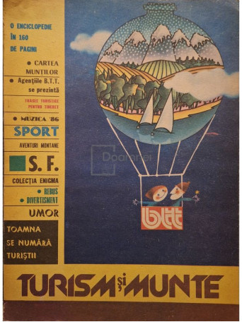 Toma Michinici - Turism si munte 1986 - Trasee turistice pentru tineret - 1986 - Brosata