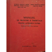 Manual de pregatire a tineretului pentru apararea patriei