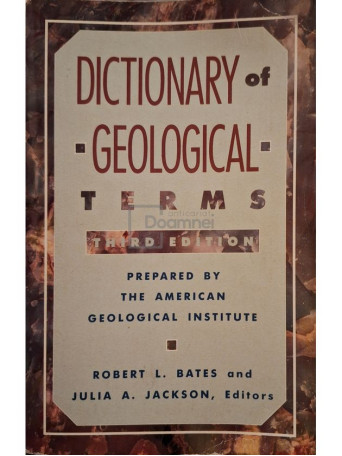 Robert L. Bates - Dictionary of geological terms - 1984 - Brosata