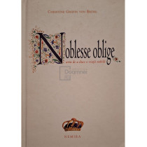 Noblesse oblige