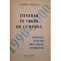 Itinerar in vremi de cumpana