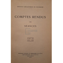 Comptes rendus des seances, tome XXI (1932-1933)