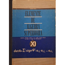 Elemente de algebra superioara