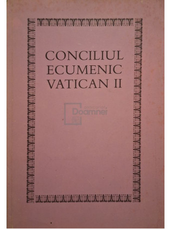 Conciliul Ecumenic Vatican II - 1990 - Brosata