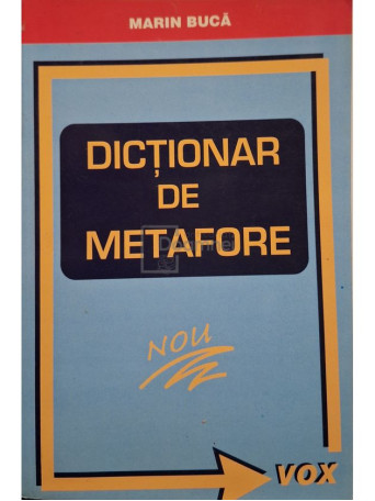 Marin Buca - Dictionar de metafore - 2003 - Brosata