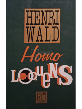 Henri Wald - Homo loquens - 2001 - Brosata