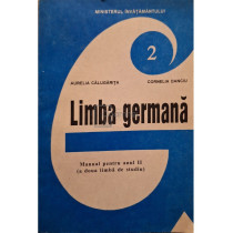 Limba germana - Manual pentru anul II (a doua limba de studiu)