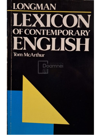 Tom McArthur - Lexicon of contemporary english - 1981 - Brosata