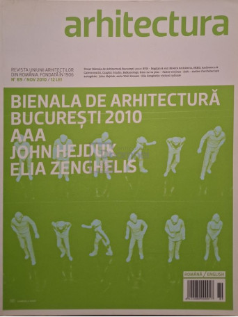 Revista arhitectura, nr. 89 / nov 2010 - 2010 - Brosata