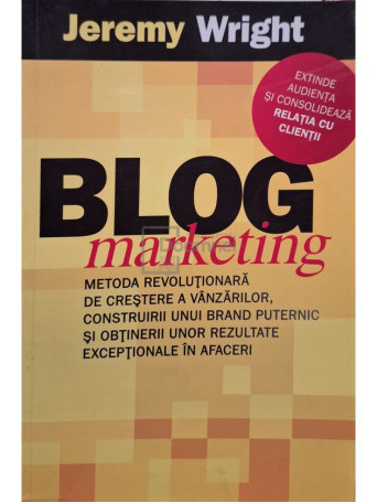 Jeremy Wright - Blog marketing - 2006 - Brosata