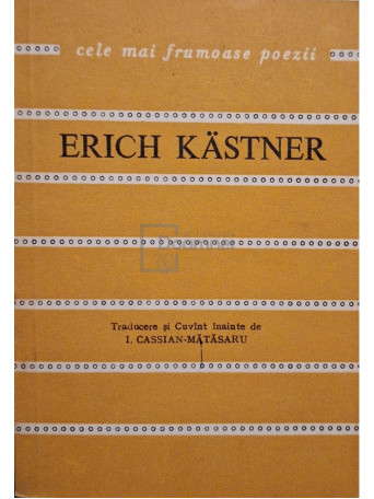 Erich Kastner - Trusa lirica de prim ajutor - 1978 - Brosata