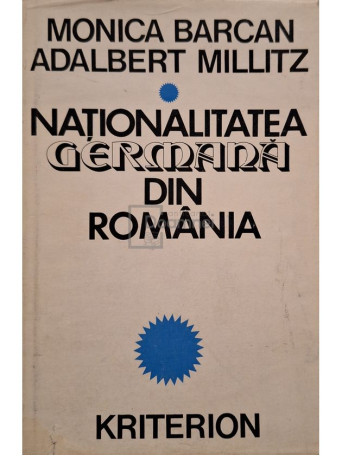 Monica Barcan - Nationalitatea germana din Romania - 1977 - Cartonata