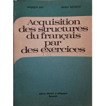 Acquisition des structures du francais par des exercices