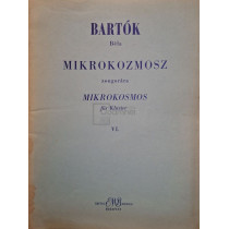 Mikrokozmosz zongorara mikrokosmos fur Klavier VI