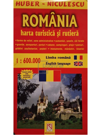 Romania: harta turistica si rutiera 1:600.000 - 2006 - Brosata