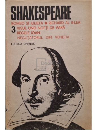 William Shakespeare - Opere complete, vol. 3 - 1984 - Cartonata