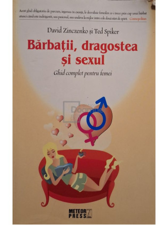 David Zinczenko - Barbatii, dragostea si sexul - 2008 - Brosata