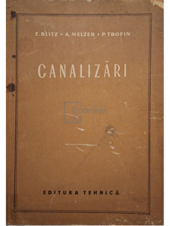 E. Blitz - Canalizari - 1956 - Brosata