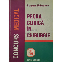 Proba clinica in chirurgie