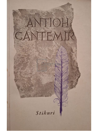 Antioh Cantemir - Stihuri - 1966 - Brosata