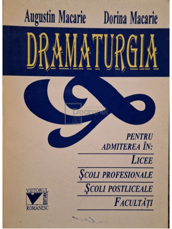 Augustin Macarie - Dramaturgia - 1995 - Brosata