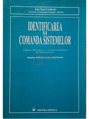 Ioan Dore Landau - Identificarea si comanda sistemelor - 1997 - Brosata