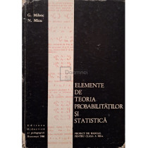 Elemente de teoria probabilitatilor si statistica