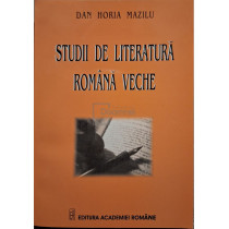 Studii de literatura romana veche (semnata)