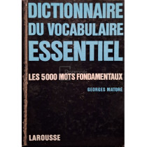 Dictionnaire du vocabulaire essentiel