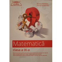 Matematica clasa a IX-a