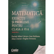 Matematica - Exercitii si probleme pentru clasa a VI-a, semestrul I