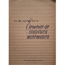 Elemente de statistica matematica