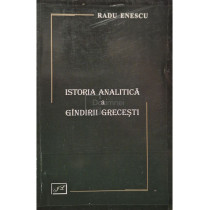 Istoria analitica a gandirii Grecesti