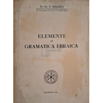 Elemente de gramatica ebraica