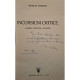 Nicolae Ciobanu - Incursiuni critice (semnata) - 1975 - Brosata