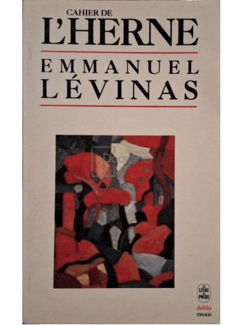 Emmanuel Levinas - Cahier de l'herne - 1991 - Brosata