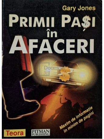 Gary Jones - Primii pasi in afaceri - 1999 - Brosata