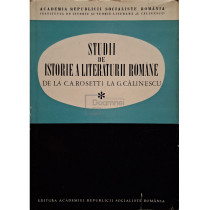 Studii de istorie a literaturii romane