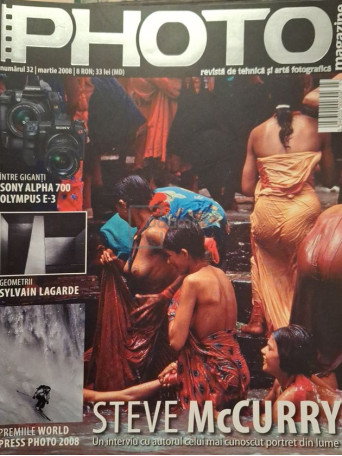 Haris Wallmen - Revista Photo Magazine, vol. 32 - Steve McCurry - 2008 - Brosata